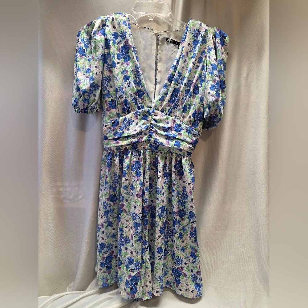 Zara Floral V-Neck Romper